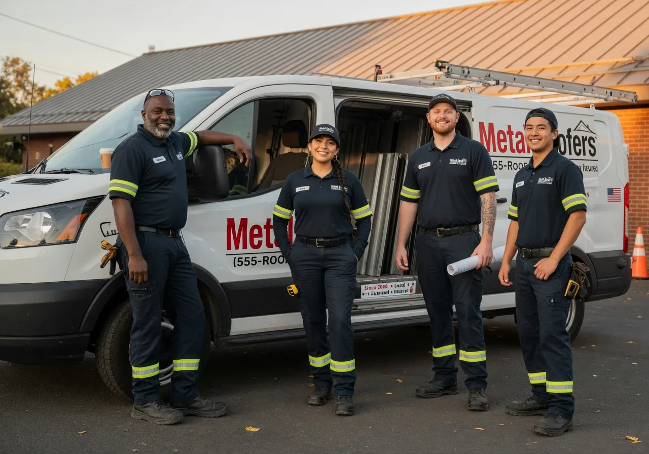 Metal Roofing Installation company in Sublime, TX